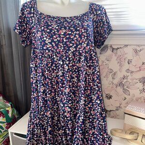 Blakeley Tiered Ditsy Floral Boutique Dress